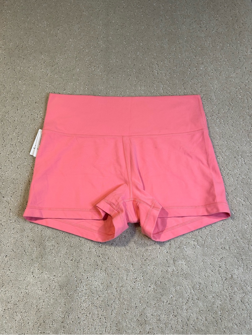NWT Aritzia TNA Atmosphere Hi-Rise Short 3”Women's XL Pink Wide Waistband